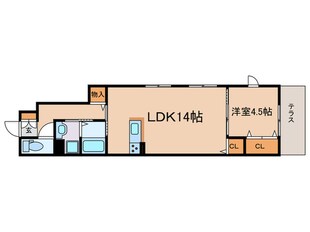 マレカージュの物件間取画像